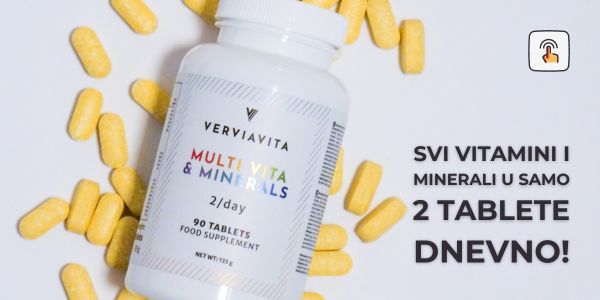 svi vitamini i minerali u samo 2 tablete